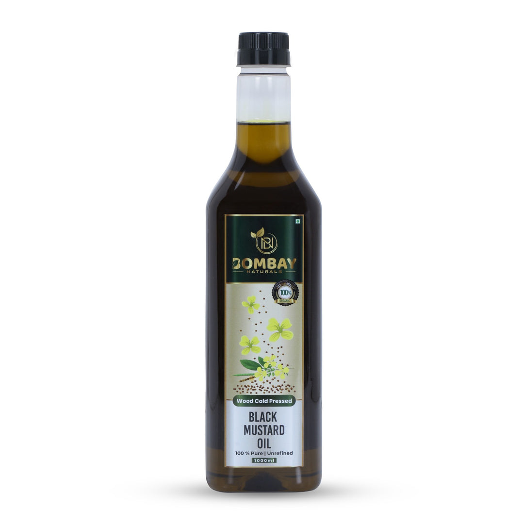 Wood Cold Pressed Black Mustard Oil